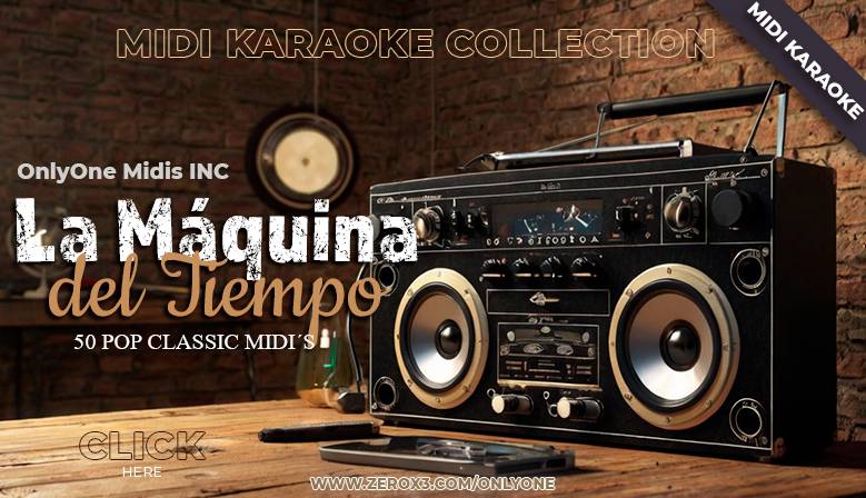 Mini Pack La Maquina del Tiempo 1 - Pop Classics - Midi File Karaoke